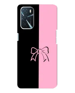 Чохол для OPPO A16 з картинкою «Половинки банту»