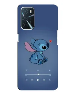 Чохол для OPPO A16 з картинкою «Музичний Stitch» Чохол для OPPO A16 з картинкою «Музичний Stitch»