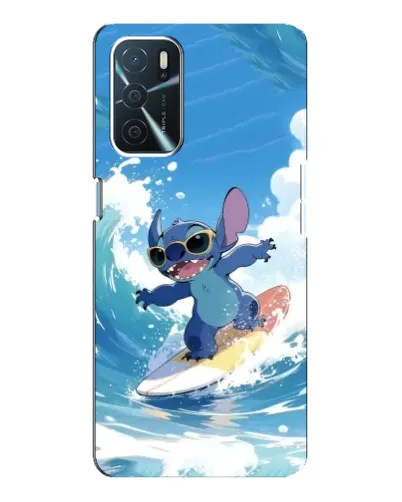 Чохол для OPPO A16 з картинкою «Стіч на хвилі»
