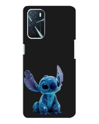 Чохол для OPPO A16 з картинкою «Стіч на чорному»