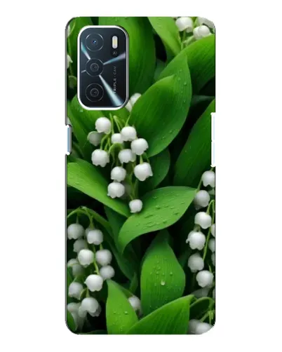Чохол для OPPO A16 з картинкою «Конвалії в зелені»