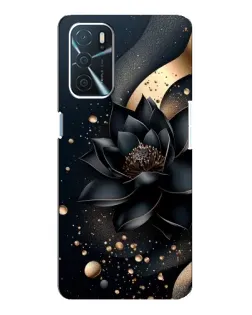 Чохол для OPPO A16 з картинкою «Чорний лотос»
