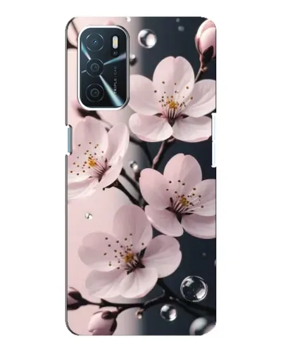 Чохол для OPPO A16 з картинкою «Ніжня сакура та краплі» Чохол для OPPO A16 з картинкою «Ніжня сакура та краплі»