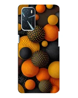 Чохол для OPPO A16 з картинкою «Об'ємні помаранчеві сфери» Чохол для OPPO A16 з картинкою «Об'ємні помаранчеві сфери»