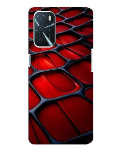 Чохол для OPPO A16 з картинкою «Червона глянцева сітка» Чохол для OPPO A16 з картинкою «Червона глянцева сітка»