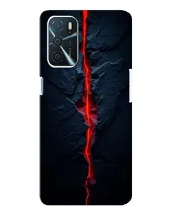 Чохол для OPPO A16 з картинкою «Червона лавова тріщина» Чохол для OPPO A16 з картинкою «Червона лавова тріщина»