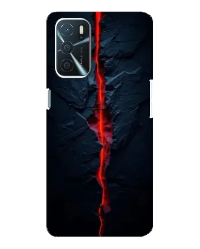 Чохол для OPPO A16 з картинкою «Червона лавова тріщина» Чохол для OPPO A16 з картинкою «Червона лавова тріщина»