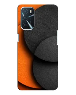 Чохол для OPPO A16 з картинкою «Геометрія помаранчевих кіл» Чохол для OPPO A16 з картинкою «Геометрія помаранчевих кіл»