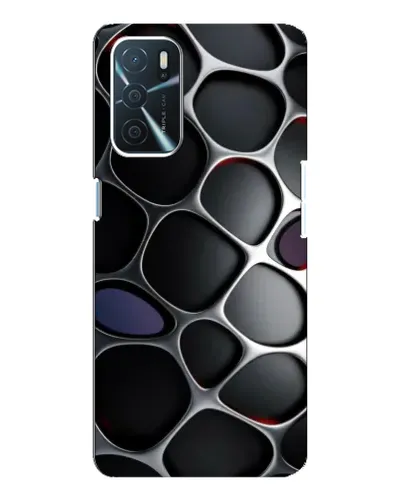 Чохол для OPPO A16 з картинкою «Об'ємна темна решітка» Чохол для OPPO A16 з картинкою «Об'ємна темна решітка»