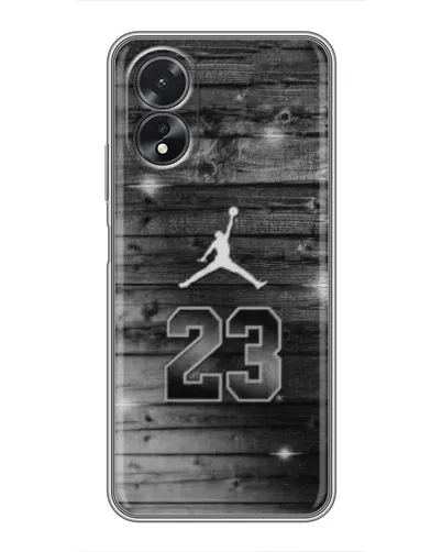 Чехол для OPPO A17 с картинкой «Jordan Carbon 23»
