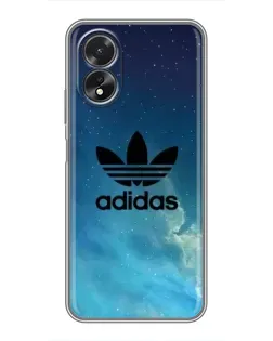 Чехол для OPPO A17 с картинкой «Adidas Stone Logo»