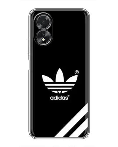 Чехол для OPPO A17 с картинкой «Adidas с диагональными полосами»