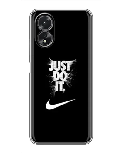 Чохол для OPPO A17 з картинкою «Текстовий принт Nike»