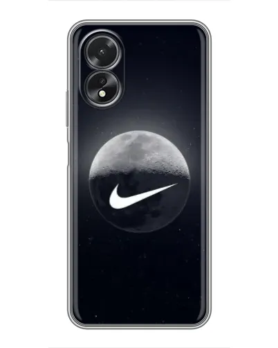 Чехол для OPPO A17 с картинкой «Nike в стиле граффити» Чехол для OPPO A17 с картинкой «Nike в стиле граффити»