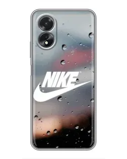Чехол для OPPO A17 с картинкой «Nike в стиле ретро» Чехол для OPPO A17 с картинкой «Nike в стиле ретро»
