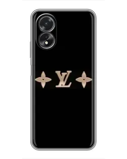 Чехол для OPPO A17 с картинкой «Louis Vuitton — минимализм»