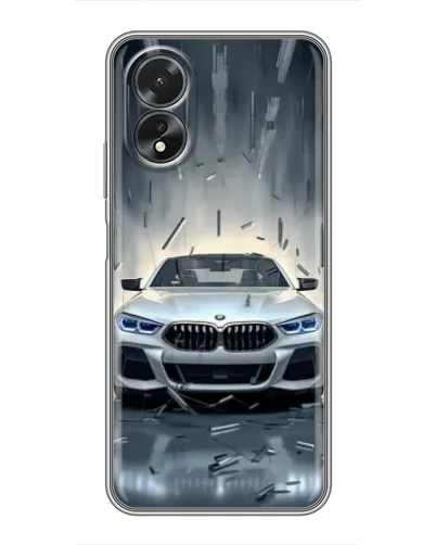 Чехол для OPPO A17 с картинкой «BMW в свете фар» Чехол для OPPO A17 с картинкой «BMW в свете фар»