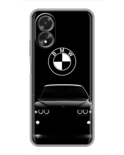 Чехол для OPPO A17 с картинкой «BMW — взгляд из темноты» Чехол для OPPO A17 с картинкой «BMW — взгляд из темноты»