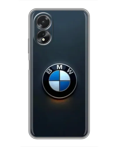 Чехол для OPPO A17 с картинкой «Логотип BMW — минимализм» Чехол для OPPO A17 с картинкой «Логотип BMW — минимализм»