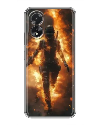 Чехол для OPPO A17 с картинкой «BMW — скорость в дожде» Чехол для OPPO A17 с картинкой «BMW — скорость в дожде»