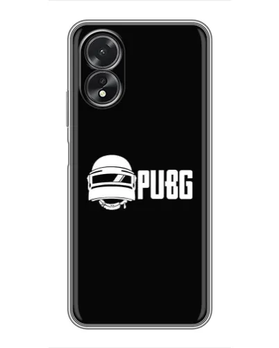 Чехол для OPPO A17 с картинкой «PUBG — классический лого» Чехол для OPPO A17 с картинкой «PUBG — классический лого»