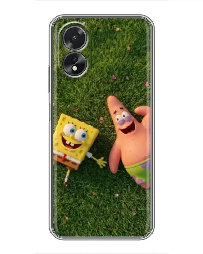 Чехол для OPPO A17 с картинкой «Друзья на лужайке» Чехол для OPPO A17 с картинкой «Друзья на лужайке»