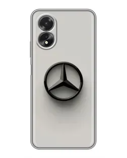 Чехол для OPPO A17 с картинкой «Mercedes Maybach стиль»