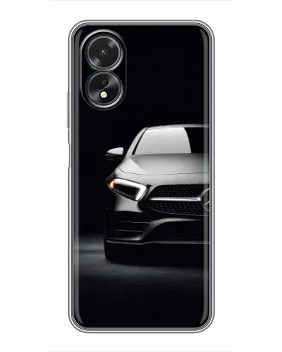 Чехол для OPPO A17 с картинкой «Свет фар Mercedes» Чехол для OPPO A17 с картинкой «Свет фар Mercedes»