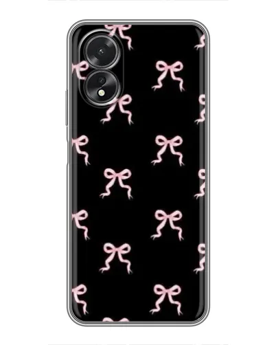 Чехол для OPPO A17 с картинкой «Бант-цветок»