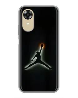 Чехол для OPPO A17k с картинкой «Jordan Gradient Logo»