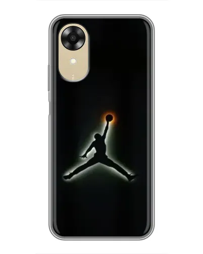 Чехол для OPPO A17k с картинкой «Jordan Gradient Logo»