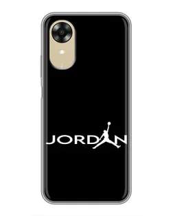 Чохол для OPPO A17k з картинкою «Jordan White Logo» Чохол для OPPO A17k з картинкою «Jordan White Logo»