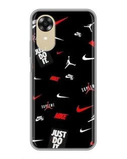 Чохол для OPPO A17k з картинкою «Nike Mix Pattern» Чохол для OPPO A17k з картинкою «Nike Mix Pattern»