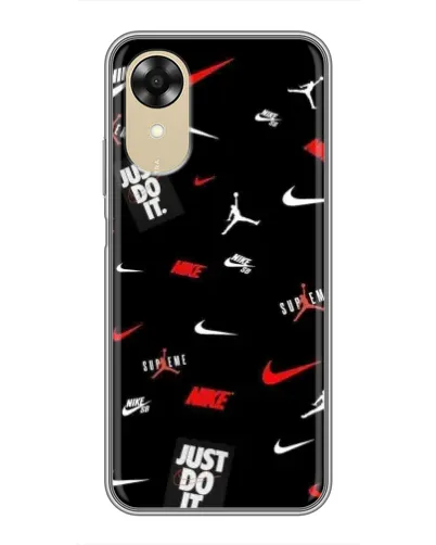 Чехол для OPPO A17k с картинкой «Nike Mix Pattern»