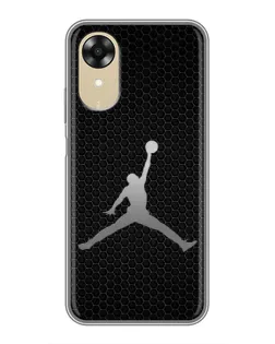 Чохол для OPPO A17k з картинкою «Jordan Dark Carbon» Чохол для OPPO A17k з картинкою «Jordan Dark Carbon»