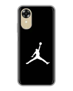 Чохол для OPPO A17k з картинкою «Jordan Silhouette» Чохол для OPPO A17k з картинкою «Jordan Silhouette»