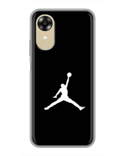 Чехол для OPPO A17k с картинкой «Jordan Silhouette»