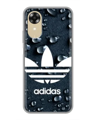 Чехол для OPPO A17k с картинкой «Adidas Trefoil Blue» Чехол для OPPO A17k с картинкой «Adidas Trefoil Blue»