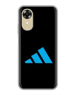 Чехол для OPPO A17k с картинкой «Adidas Cyan Logo»