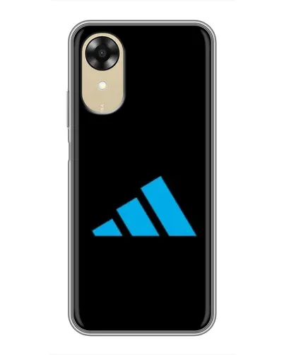 Чехол для OPPO A17k с картинкой «Adidas Cyan Logo» Чехол для OPPO A17k с картинкой «Adidas Cyan Logo»