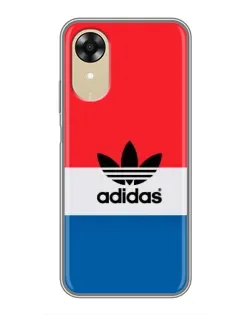 Чехол для OPPO A17k с картинкой «Ретро блоки Adidas»