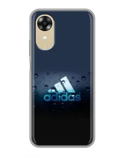 Чехол для OPPO A17k с картинкой «Adidas Water Drops»