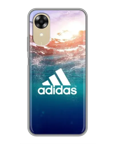 Чехол для OPPO A17k с картинкой «Океанская глубина адидас» Чехол для OPPO A17k с картинкой «Океанская глубина адидас»