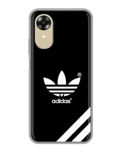 Чехол для OPPO A17k с картинкой «Adidas с диагональными полосами»