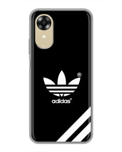 Чехол для OPPO A17k с картинкой «Adidas с диагональными полосами» Чехол для OPPO A17k с картинкой «Adidas с диагональными полосами»