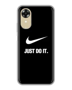 Чохол для OPPO A17k з картинкою «Класичний принт Nike» Чохол для OPPO A17k з картинкою «Класичний принт Nike»