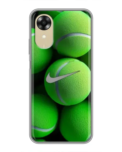 Чехол для OPPO A17k с картинкой «Теннисные мячи Найк»