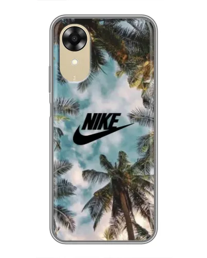 Чохол для OPPO A17k з картинкою «Тропічний принт Nike» Чохол для OPPO A17k з картинкою «Тропічний принт Nike»