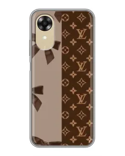 Чехол для OPPO A17k с картинкой «Louis Vuitton — банты»
