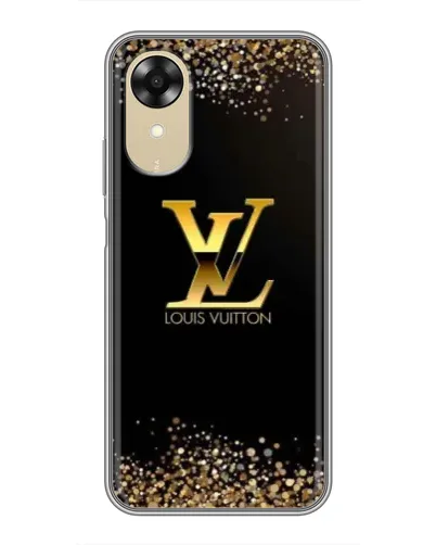 Чехол для OPPO A17k с картинкой «LV — золотые искры» Чехол для OPPO A17k с картинкой «LV — золотые искры»